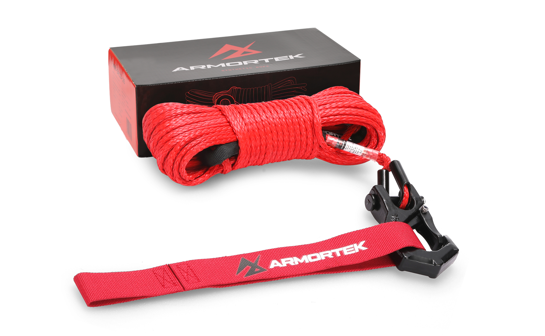 Corde synthétique Armortek 4 mm x 15 m - Charge de rupture maximale 1800 kg