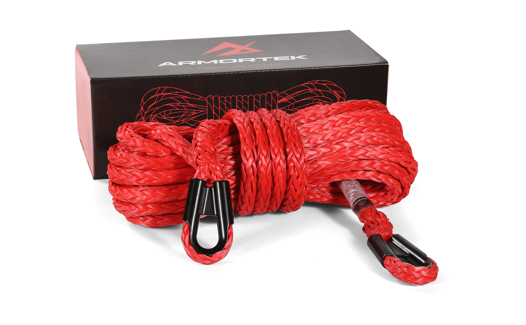 Rallonge de corde synthétique Armortek 12,5 mm x 15 m - MBL 16 490 kg
