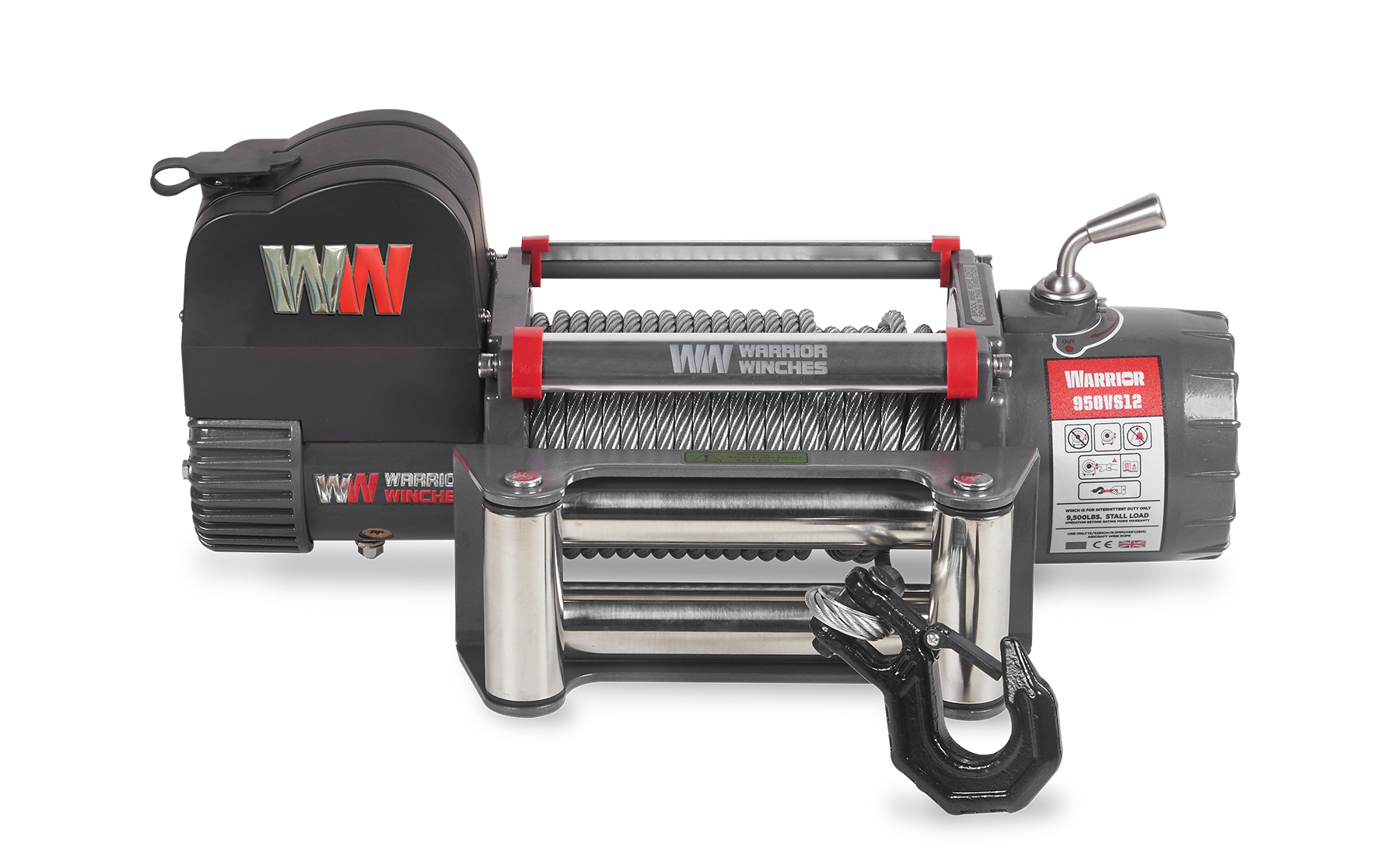 Treuil électrique Samurai 8000 - Câble en acier 24 V