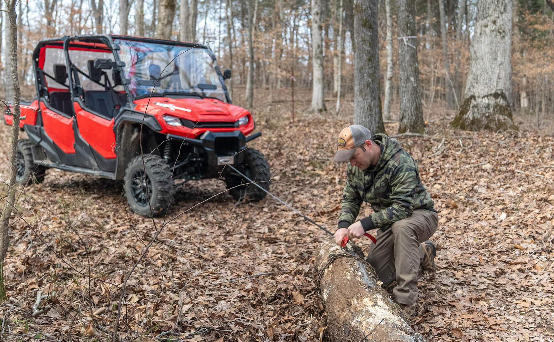 Treuil Stealth 3500 lb - Corde synthétique 12 V