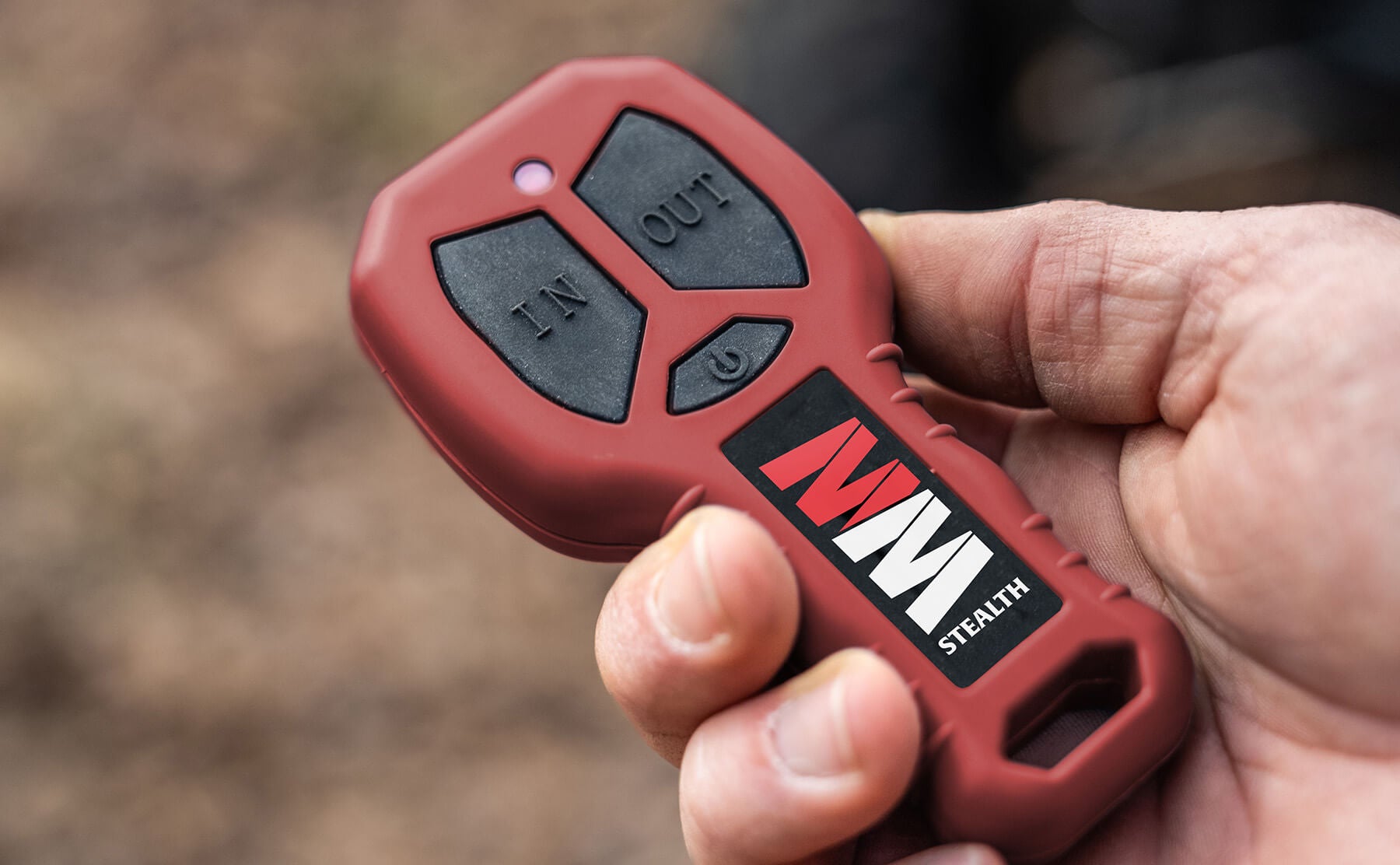 Treuil Stealth 3500 lb - Corde synthétique 12 V