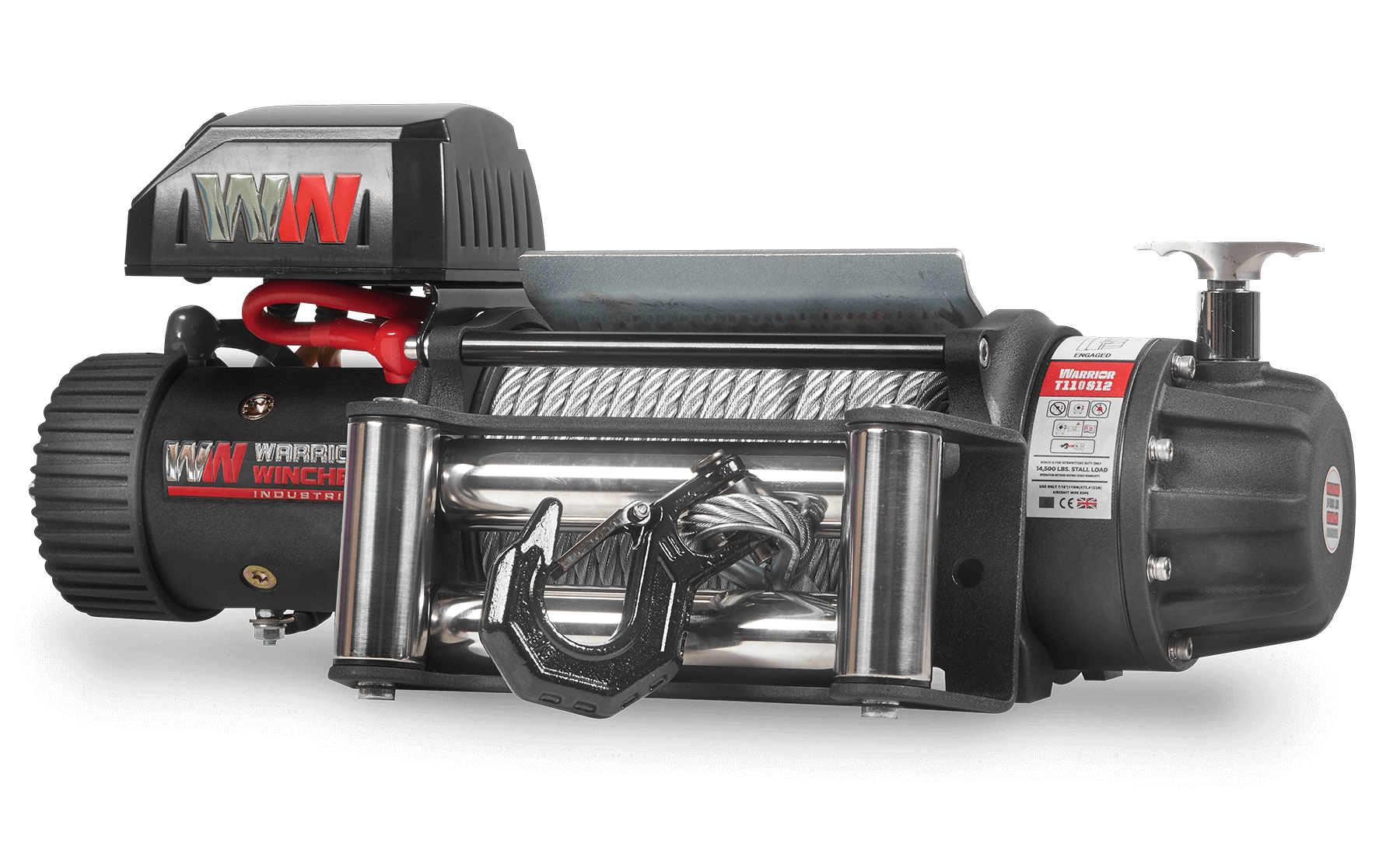 Treuil électrique T1000 10000 - Câble en acier 12 V