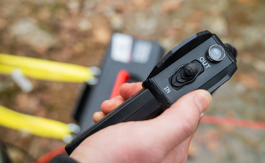 Treuil utilitaire portable Trojan 4000 - Câble en acier