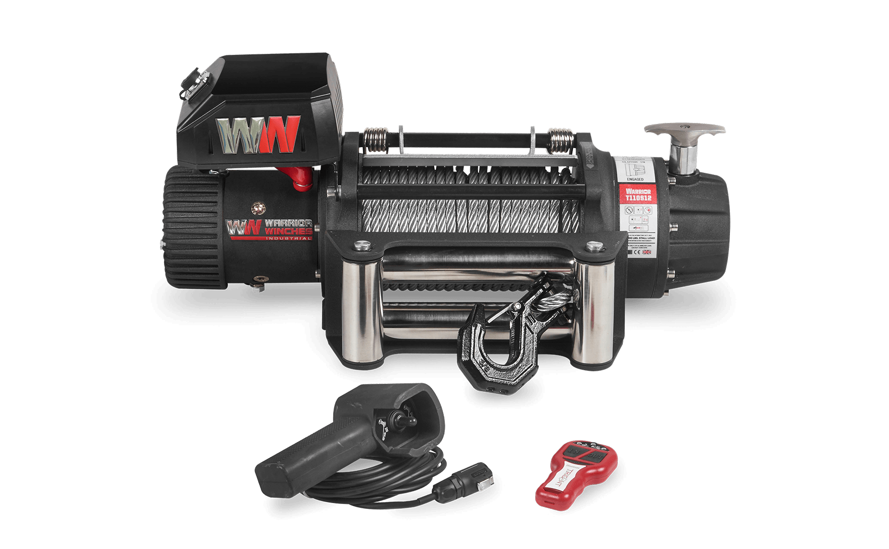 Treuil électrique T1000 10000 - Câble en acier 12 V