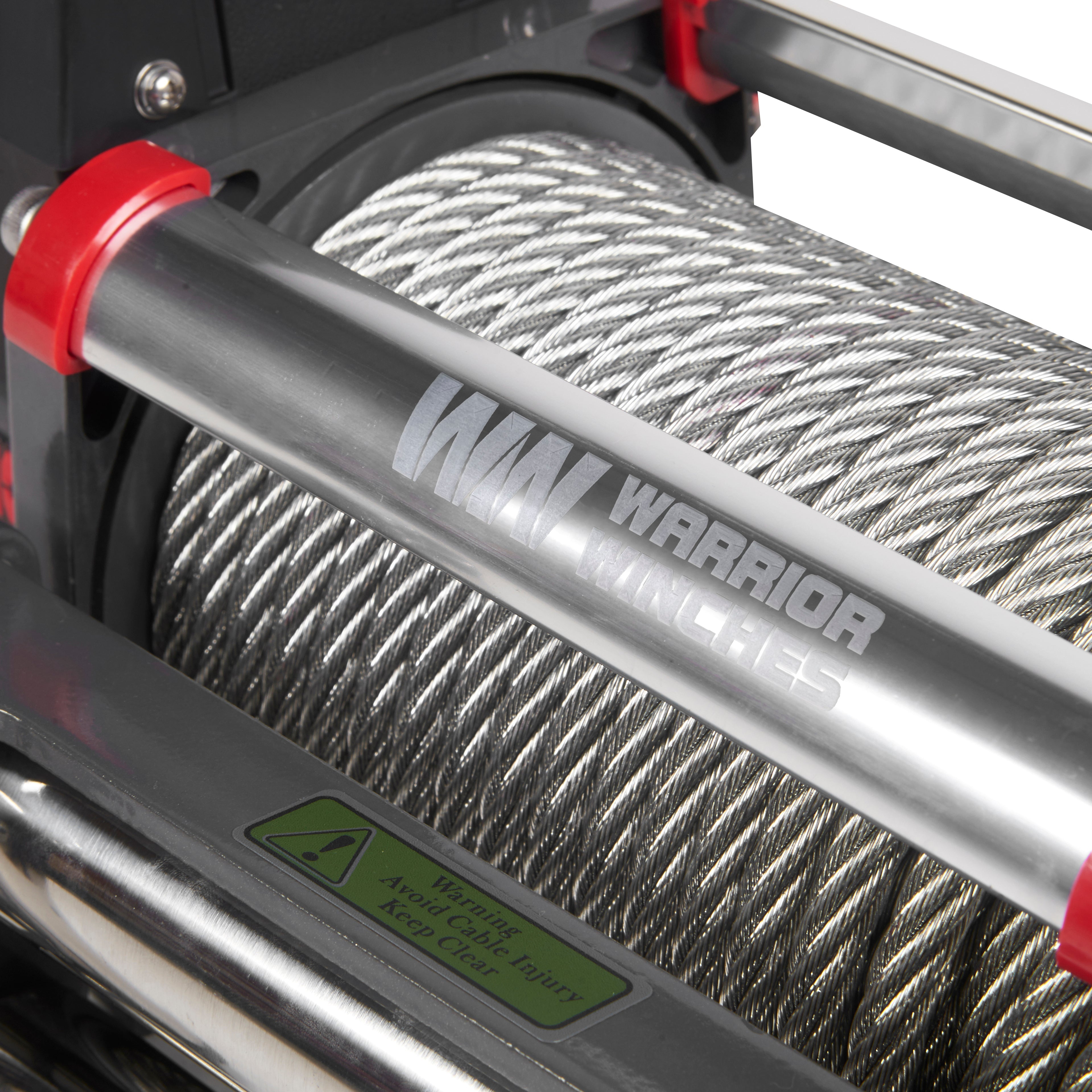 Treuil électrique Samurai 8000 - Câble en acier 24 V