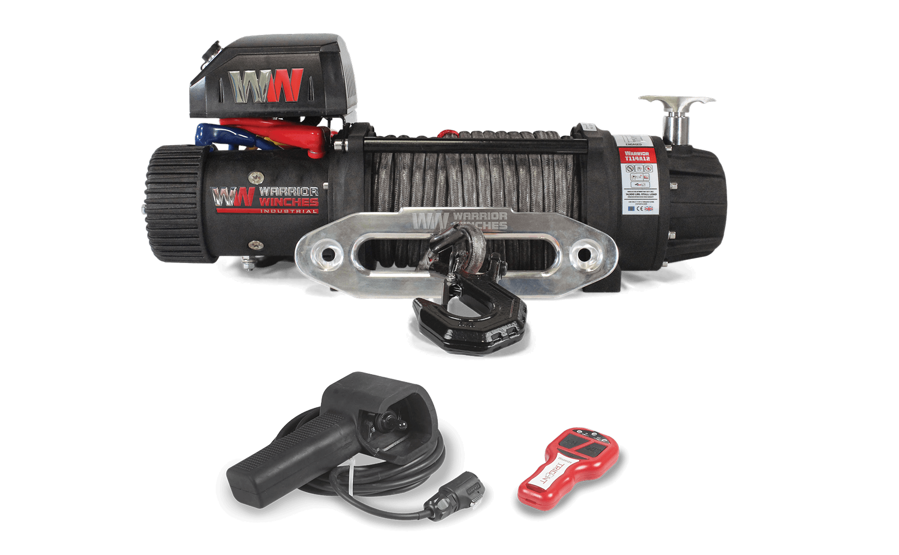 Treuil électrique T1000 14500 - Câble synthétique 12 V