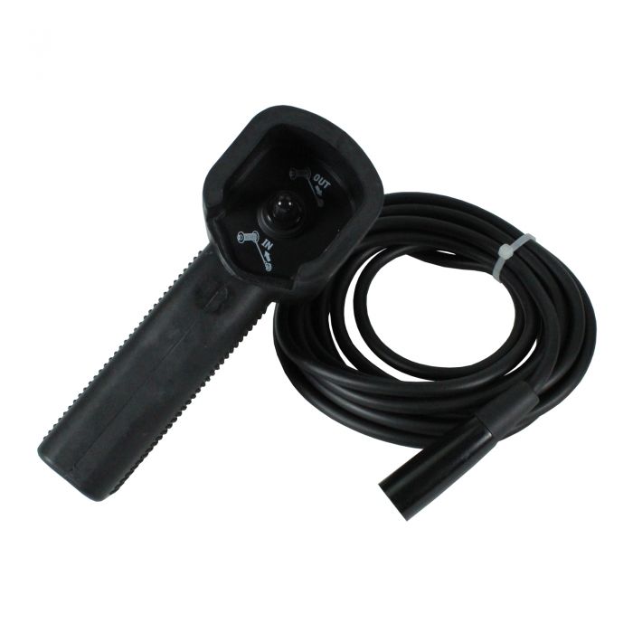 Warrior Hand Held Wired Remote - 4 Pin Metal Plug - Rubber