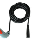 Warrior Hand Held Wired Remote - 4 Pin Metal Plug - Grey cable and socket