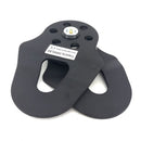 Warrior PBK200 Black Edition 20000lb Swing Away Pulley Block partially open top view