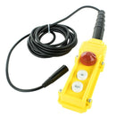 Warrior Hand Held Wired Remote with Stop Button close up